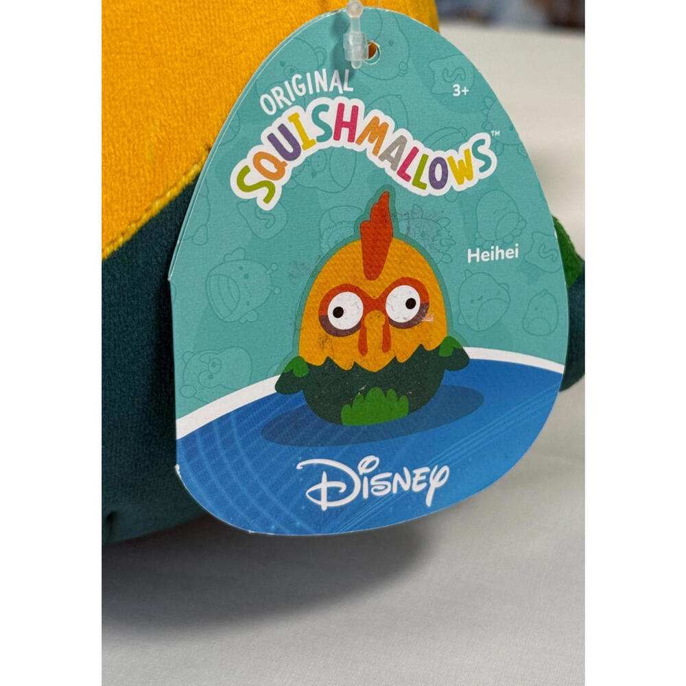 Hei Hei  Rooster 8 Inch Moana Disney Squishmallows Plush Toy - Picture 4 of 7